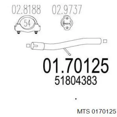 Silenciador trasero Peugeot/Citroen 1730V1 precio, desde 38,28 EUR