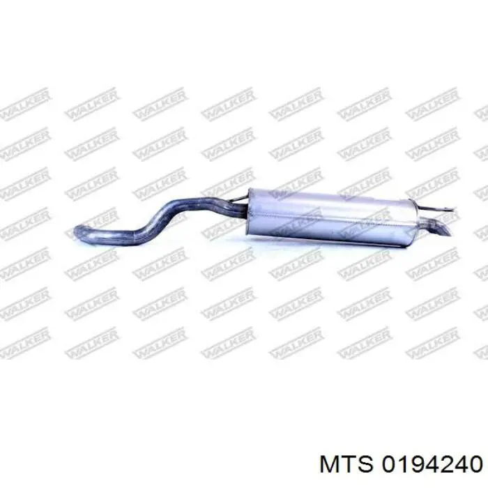 Comprar 1J6253609CQ VAG Silenciador trasero