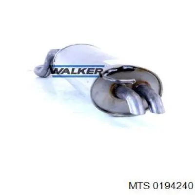 Silenciador trasero 1J6253609CQ VAG