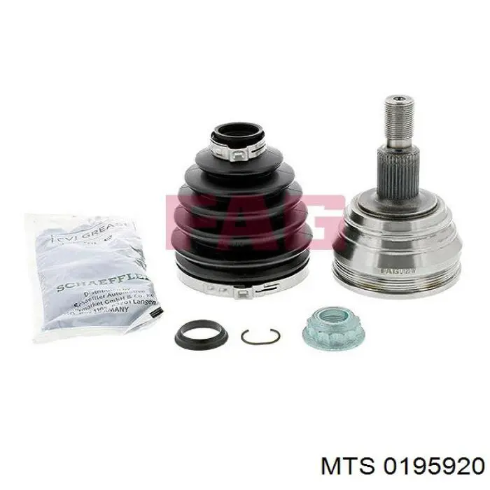 Comprar 0195920 MTS Silenciador trasero