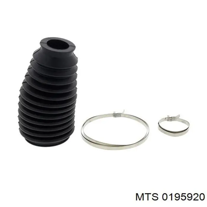 Silenciador trasero 0195920 MTS
