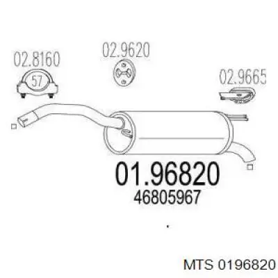 Comprar FA25548 Veneporte Silenciador trasero