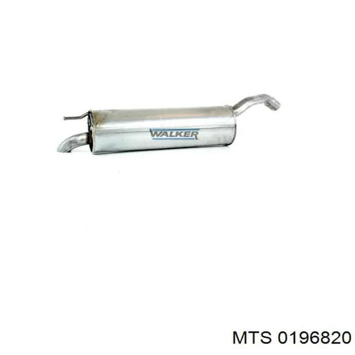 Silenciador trasero para BMW 5  E60