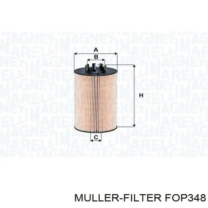 Filtro de aceite Opel Zafira P12