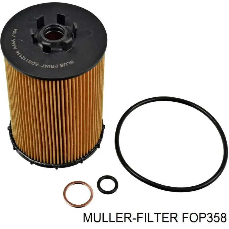 FOP358 Muller Filter filtro de aceite