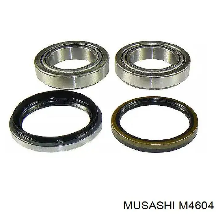 M4604 Musashi anillo retén, cubo de rueda delantero exterior