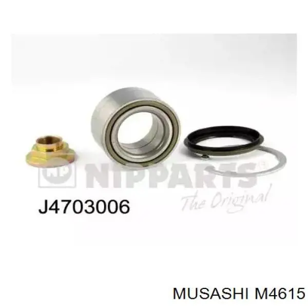 Retén de cubo de rueda delantero M4615 Musashi
