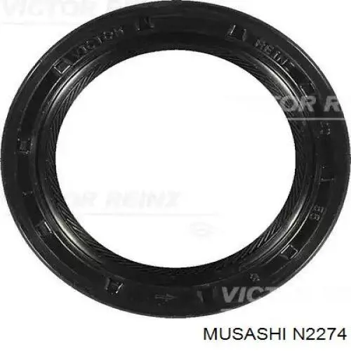 Retén exterior del cubo de rueda delantero N2274 Musashi