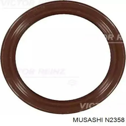 Retén de cigüeñal frontal N2358 Musashi