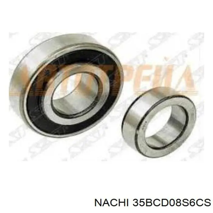 35BCD08S6CS Nachi cojinete de rueda trasero