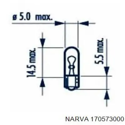 170573000 Narva bombilla