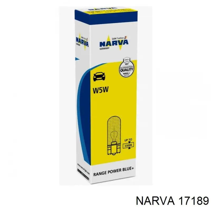 Bombilla de faro Narva 17189 precio, desde 2,37 EUR