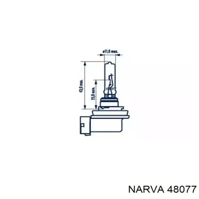 Comprar 48077 Narva Lámpara halógena