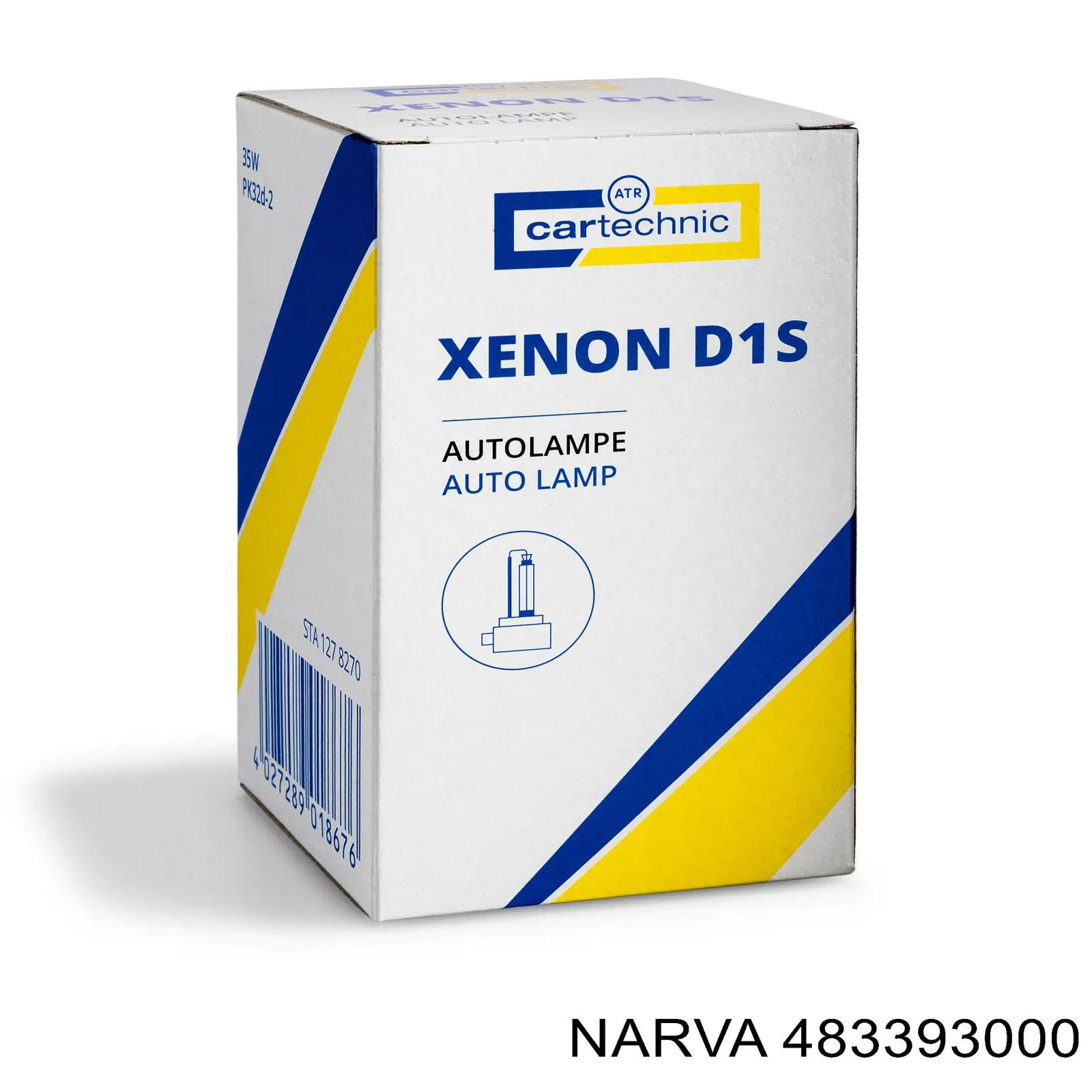 Lámpara halógena Renault (RVI) 7701063311