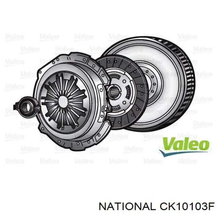 CK10103F National Embrague motor