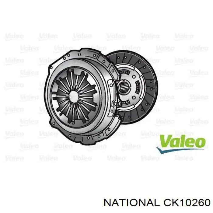 Comprar CK10260 National Kit de embrague completo