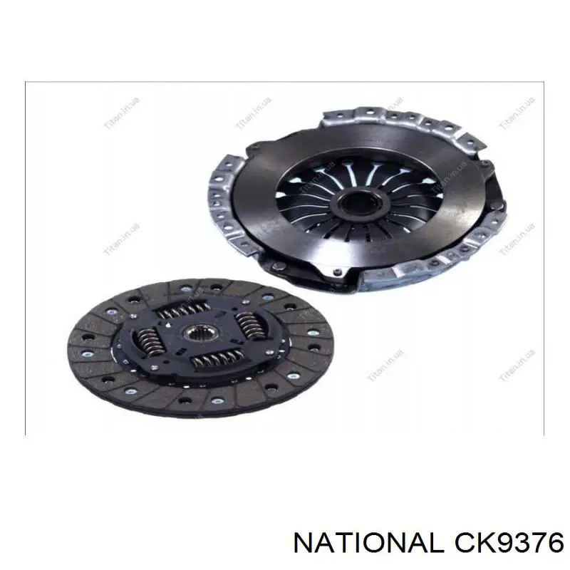 CK9376 National kit de embrague (3 partes)