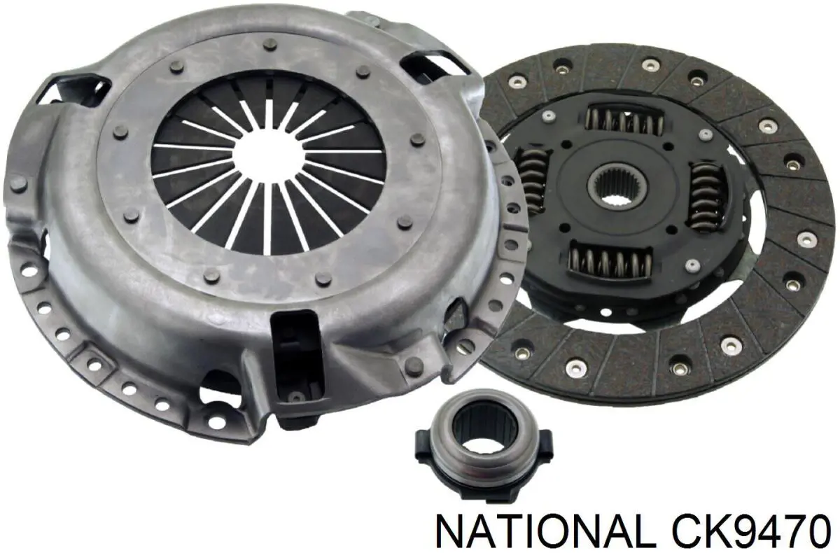 CK9470 National kit de embrague (3 partes)