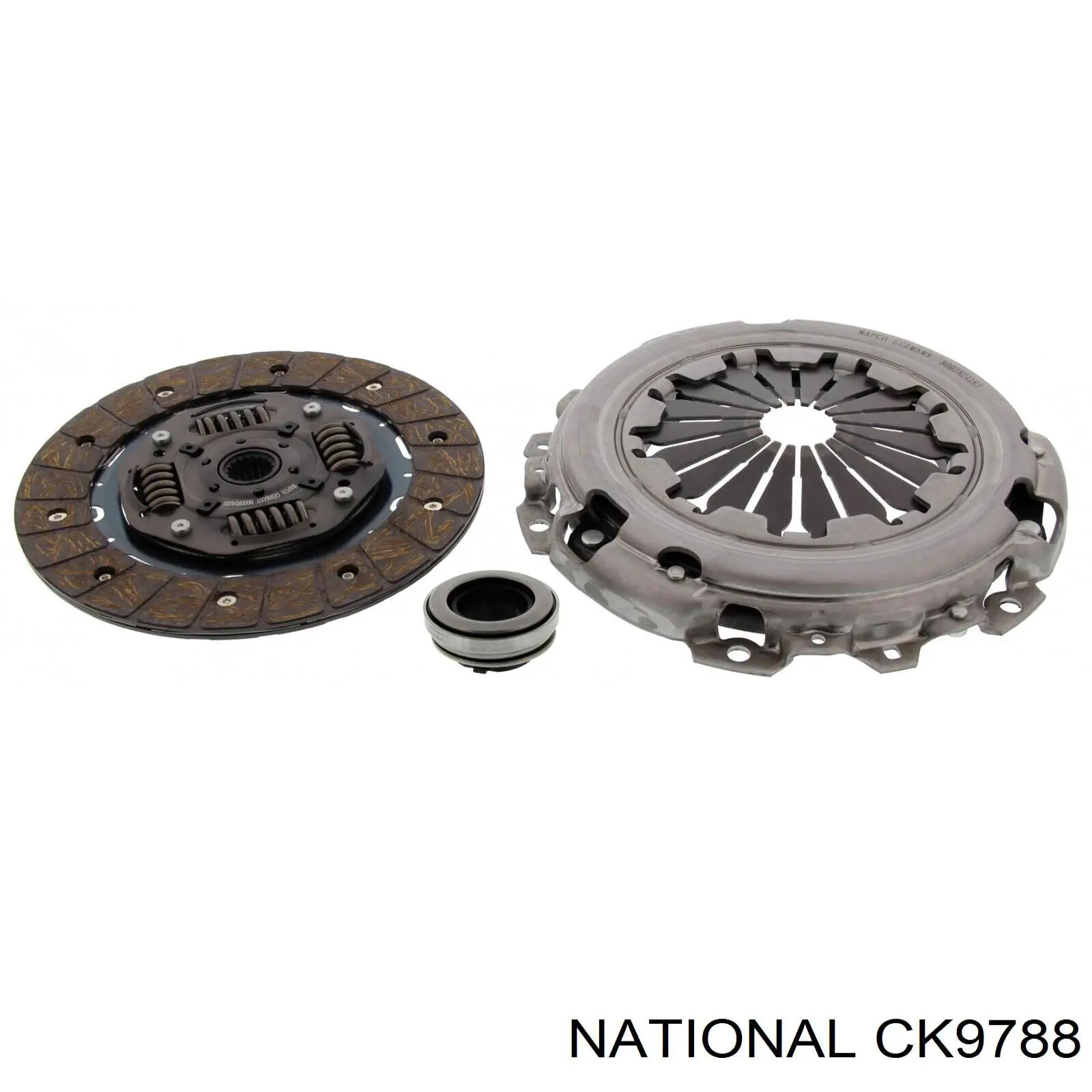 CK9788 National kit de embrague (3 partes)