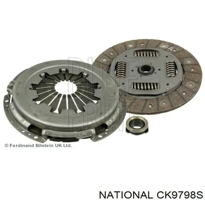 CK9798S National kit de embrague (3 partes)