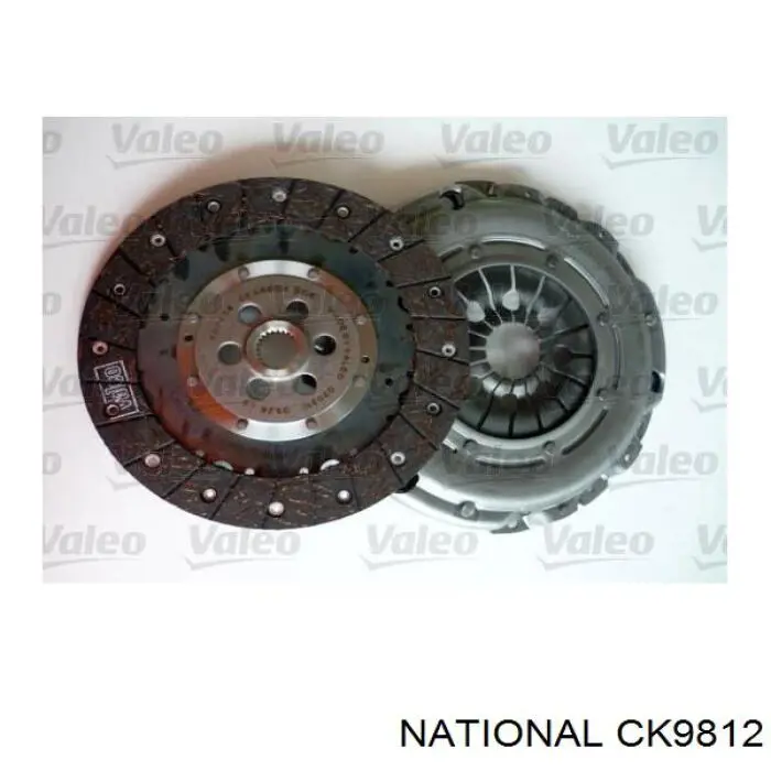 CK9812 National kit de embrague (3 partes)