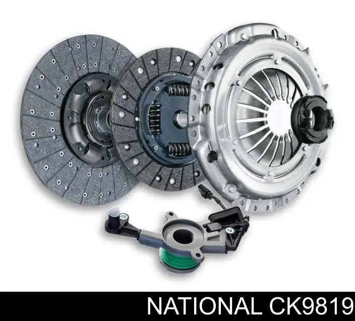 CK9819 National kit de embrague (3 partes)