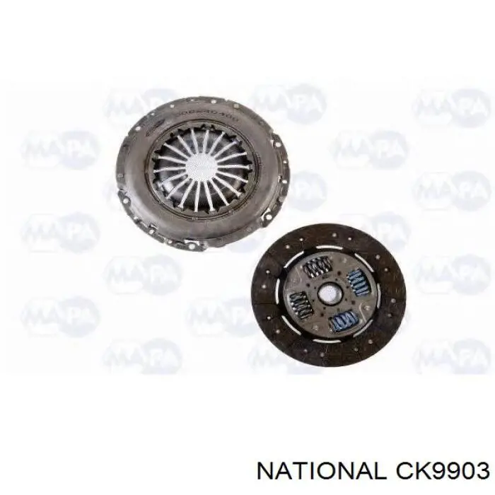 0202502901 Mercedes Embrague motor