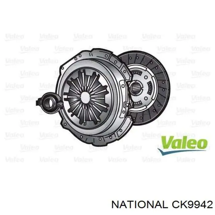 CK9942 National kit de embrague (3 partes)