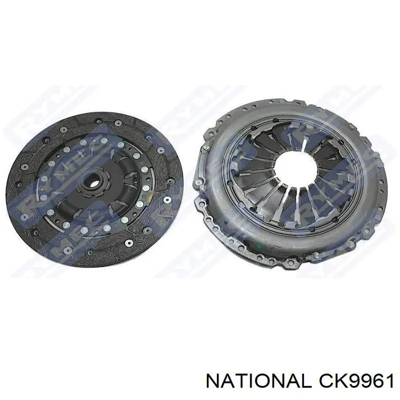 N2010905 Nipparts kit de embrague (3 partes)