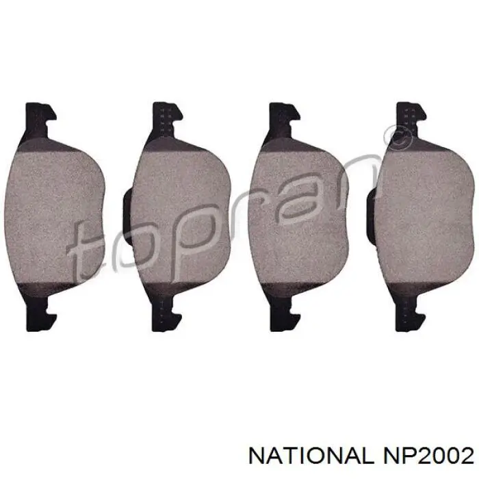 Pastillas freno delanteras National NP2002 precio, desde 24,68 EUR