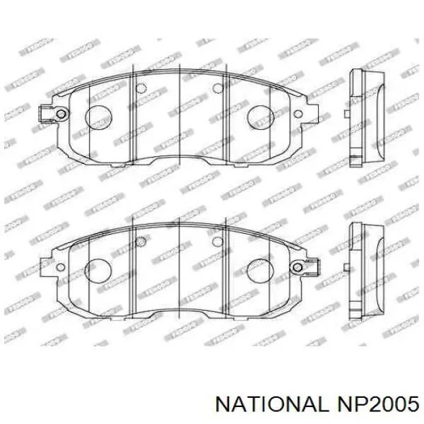 Pastillas de freno delanteras Opel Corsa X12