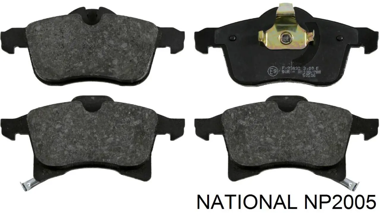 Pastillas de freno delanteras Opel Corsa X12