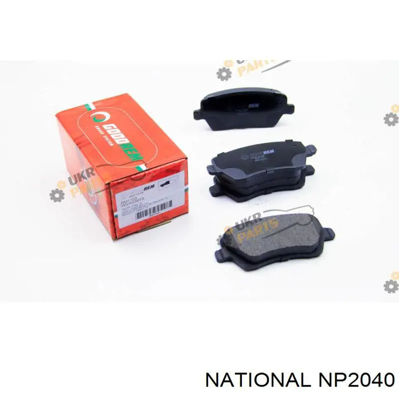 Pastillas freno delanteras National NP2040 precio, desde 20,83 EUR
