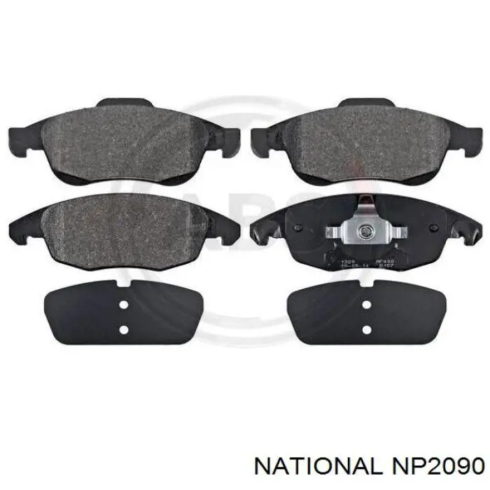 Pastillas de freno delanteras Citroen C4 UA