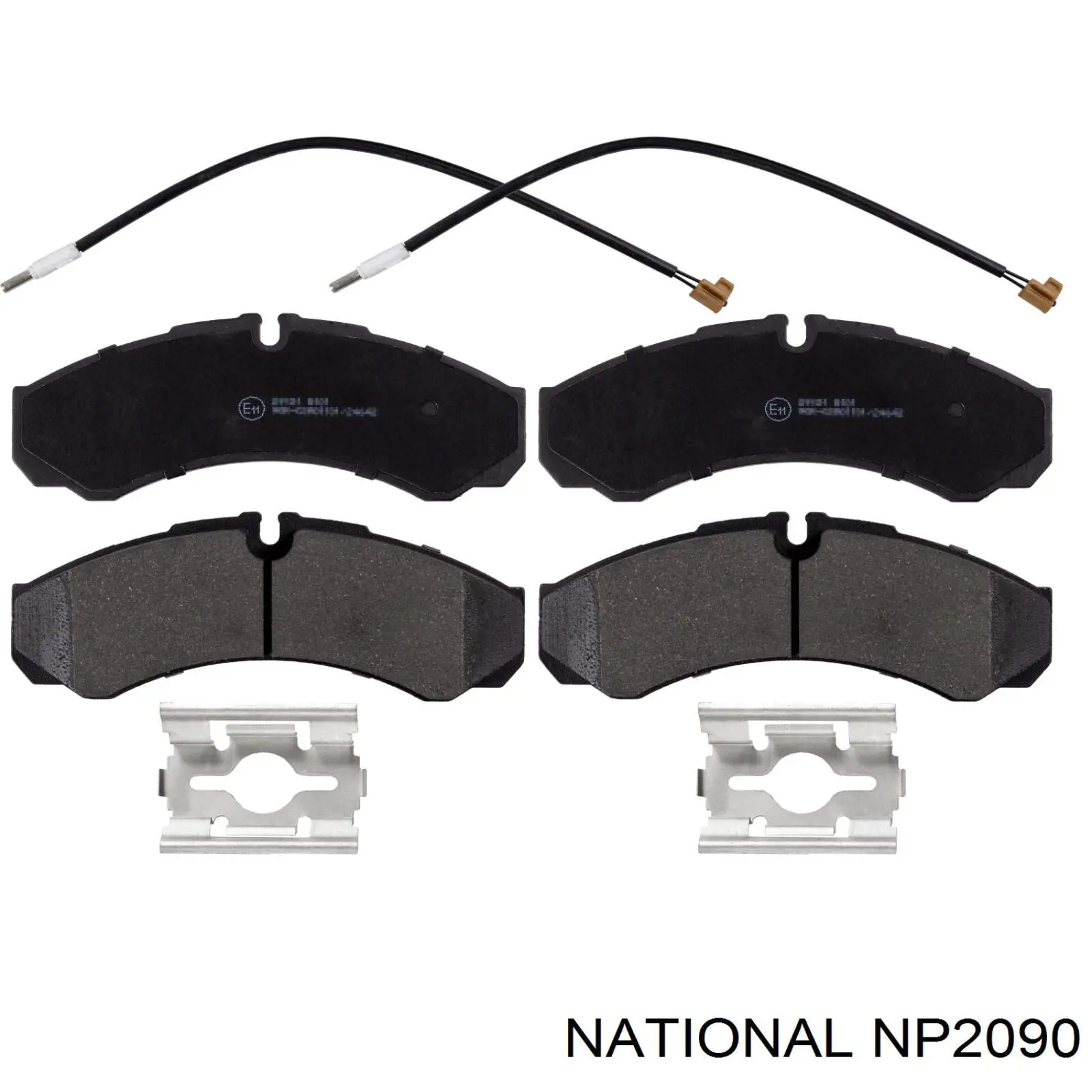 Pastillas de freno delanteras Citroen C4 UA