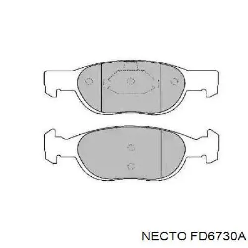Pastillas freno delanteras Necto FD6730A precio, desde 20,66 EUR