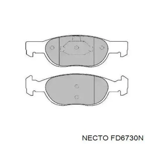 Comprar FD6730A Necto Pastillas delanteras de freno