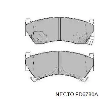 FD6780A Necto Pastillas delanteras