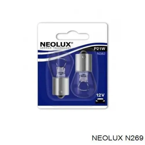 N269 Neolux lámpara, luz interior/cabina