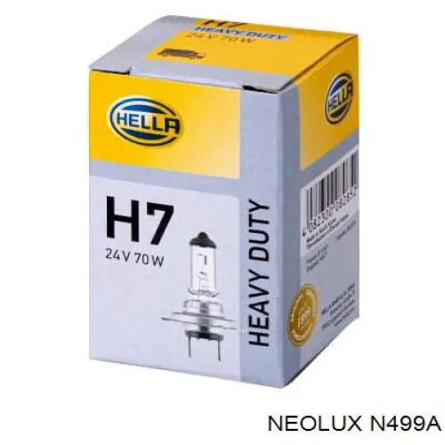N499A Neolux bombilla halógena