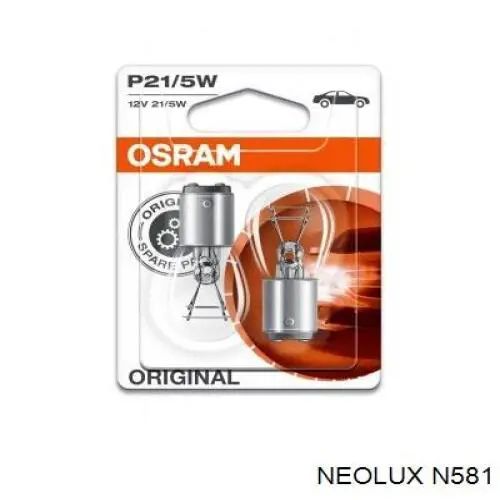 N581 Neolux Bombilla de cruce