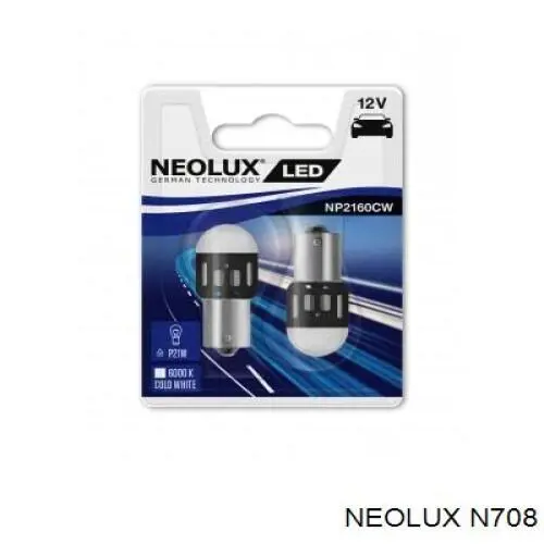 N708 Neolux bombilla halógena