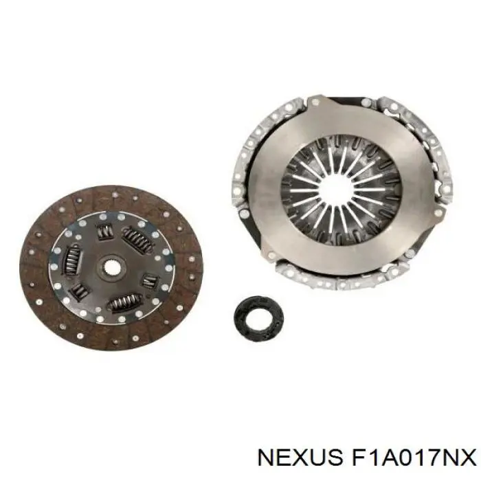 F1A017NX Nexus kit de embrague (3 partes)