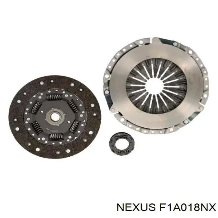 f1a018nx Nexus kit de embrague (3 partes)