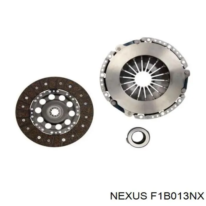 F1B013NX Nexus kit de embrague (3 partes)