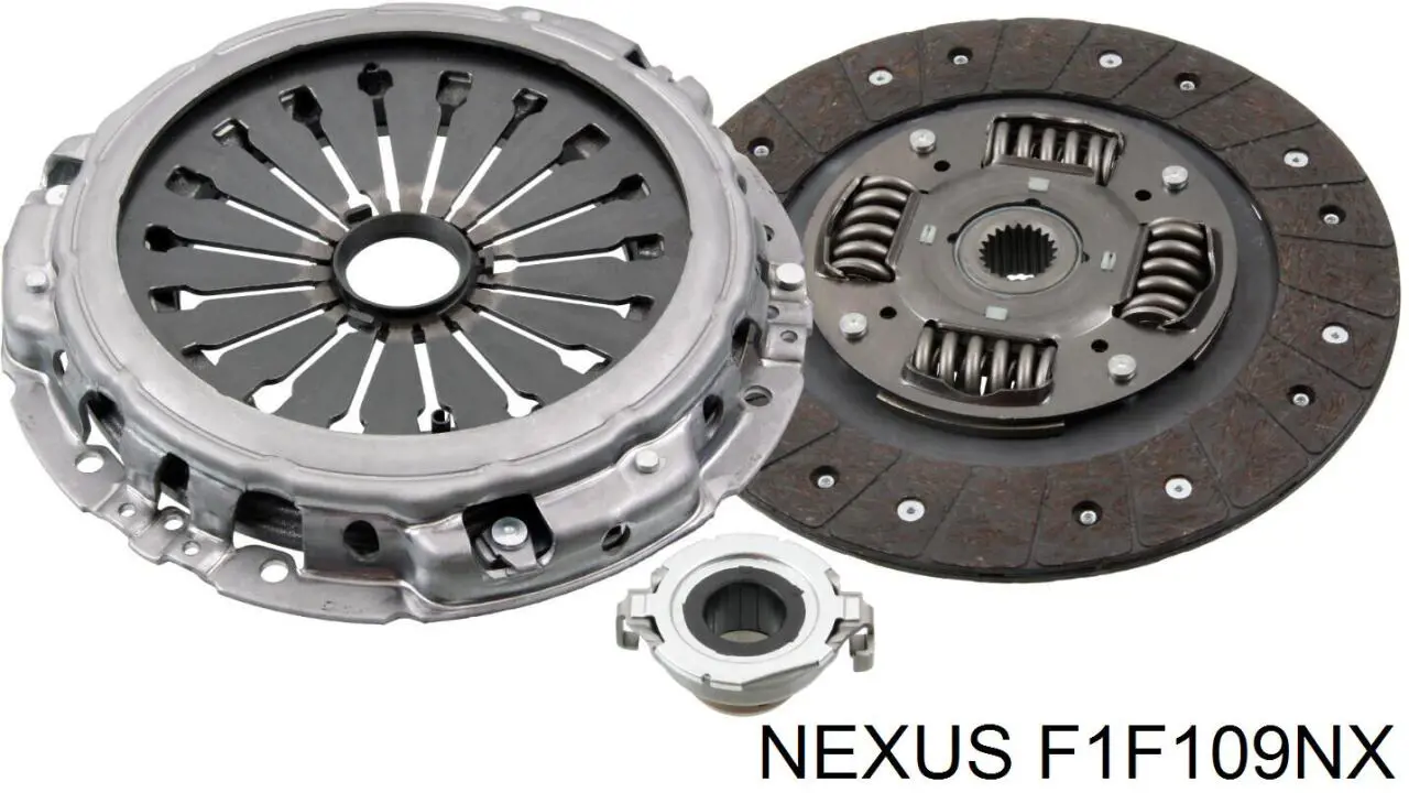 F1F109NX Nexus kit de embrague (3 partes)