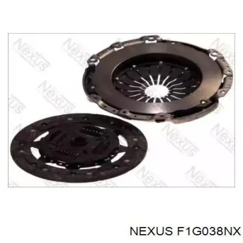 Kit de embrague (3 partes) Ford Fiesta CB1