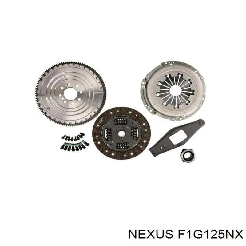 F1G125NX Nexus kit de embrague (3 partes)