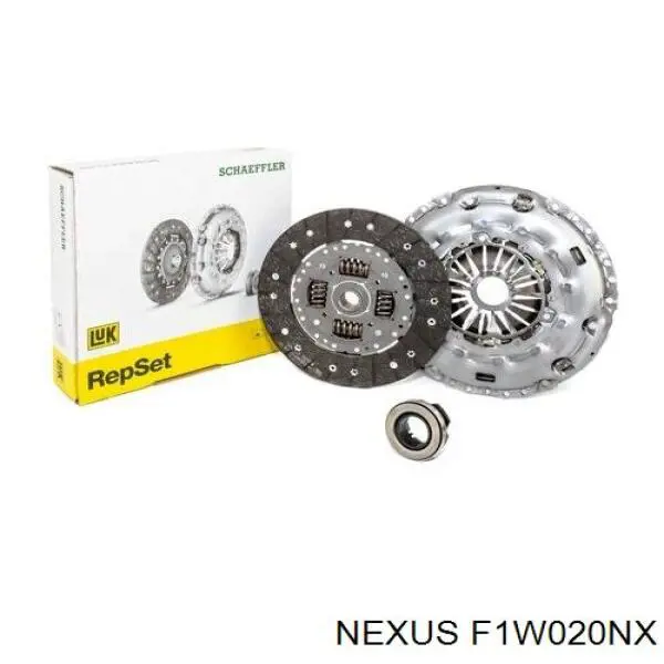 F1W020NX Nexus kit de embrague (3 partes)