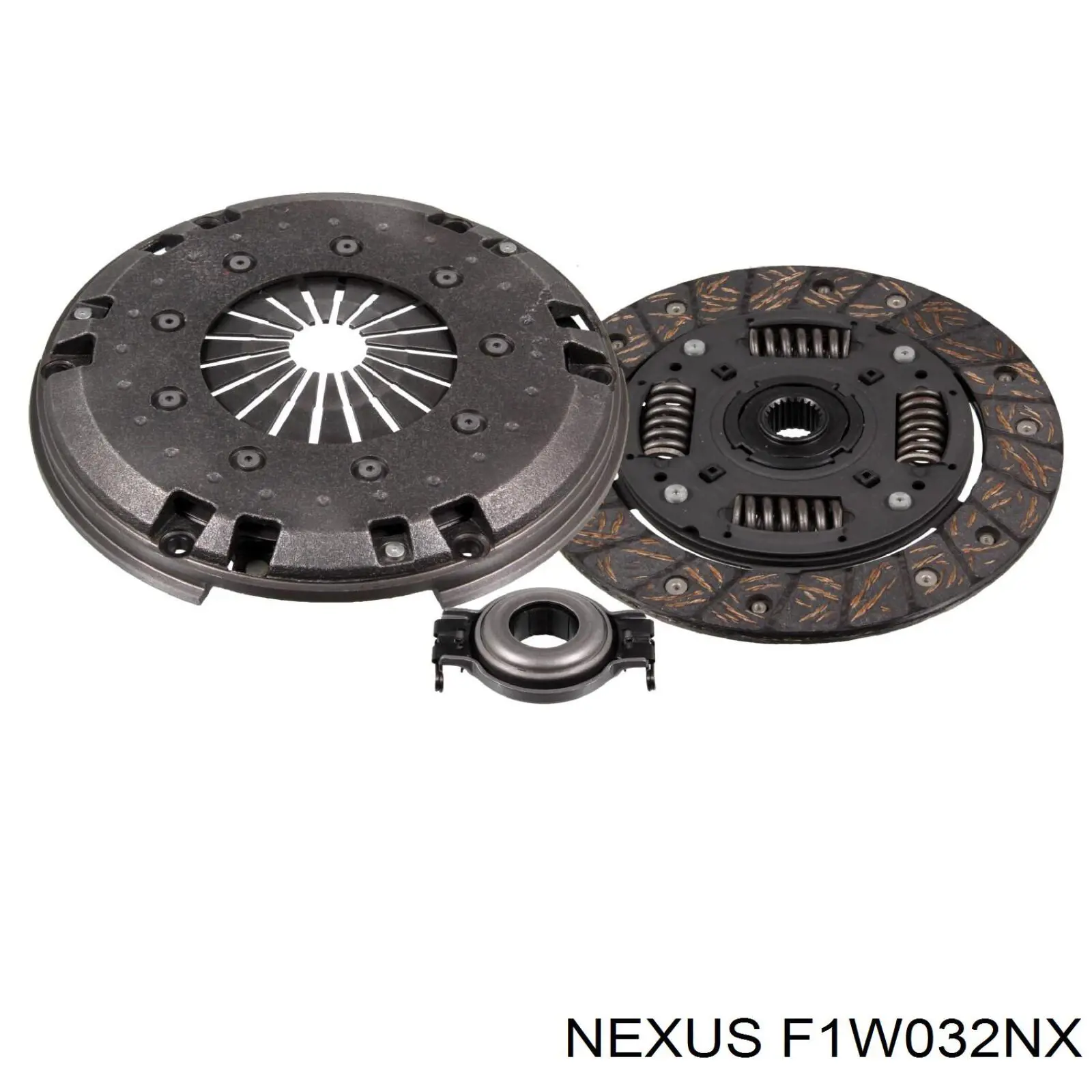 F1W032NX Nexus kit de embrague (3 partes)